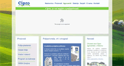 Desktop Screenshot of cipro.hr